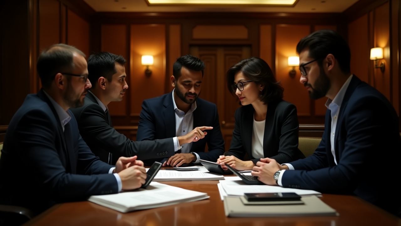 Interaktiver Buchhaltungsworkshop mit engagierten Teilnehmern